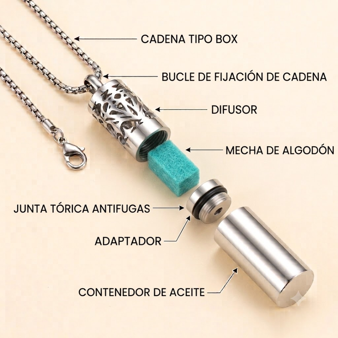 Collar con Aromaterapia