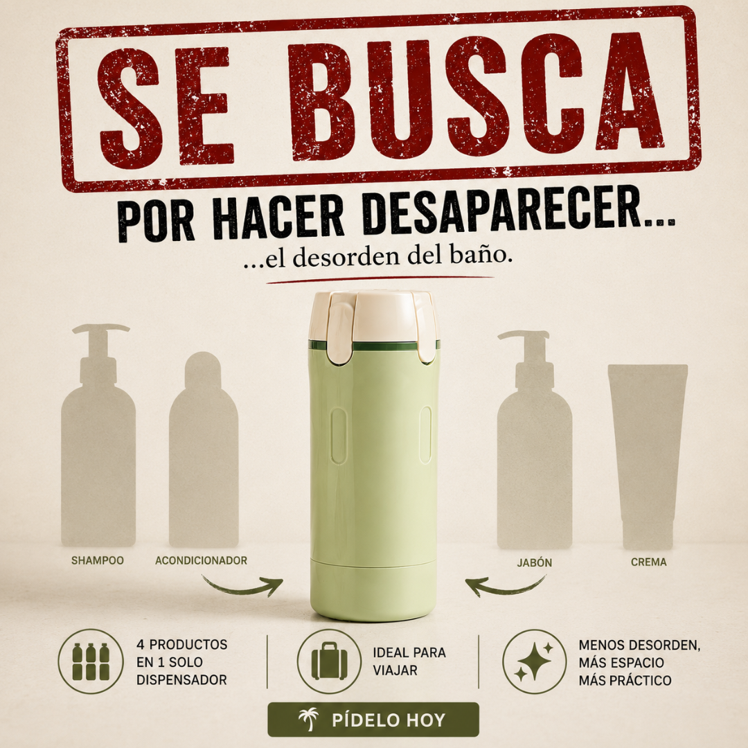 Se busca: por hacer desaparecer el desorden del baño